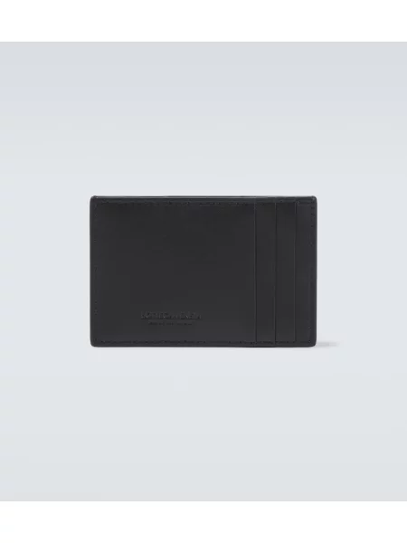 Portofel Bottega Veneta din piele negru