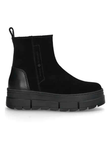 Botki Canada Snow zamszowe czarne