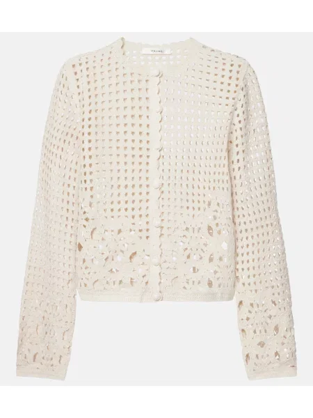Cardigan Frame alb