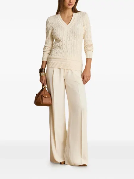 Pulover Lauren Ralph Lauren cu broderie