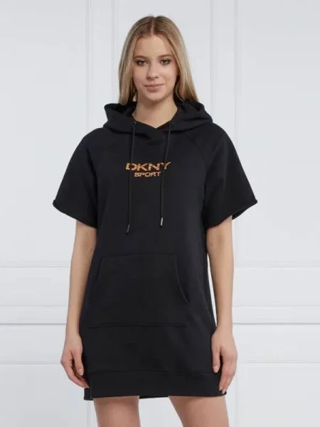 DKNY Sport Rochie Sukienka negru