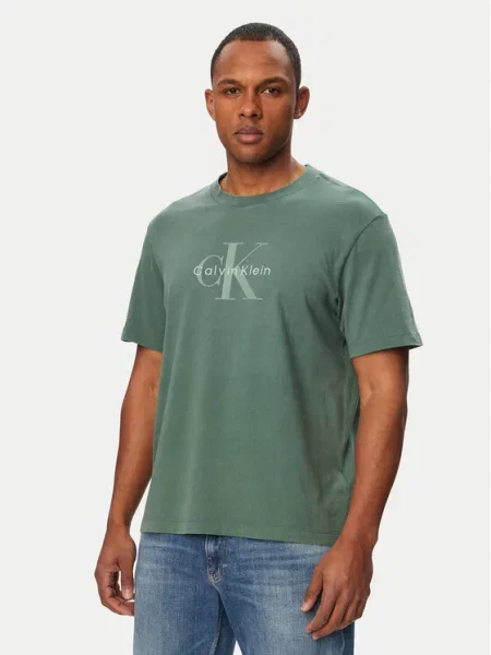 Calvin Klein Jeans Tricou SS verde