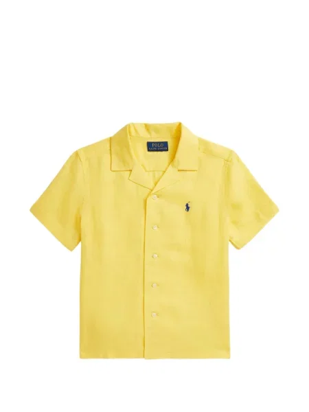 Koszula dziecięca Polo Ralph Lauren żółta
