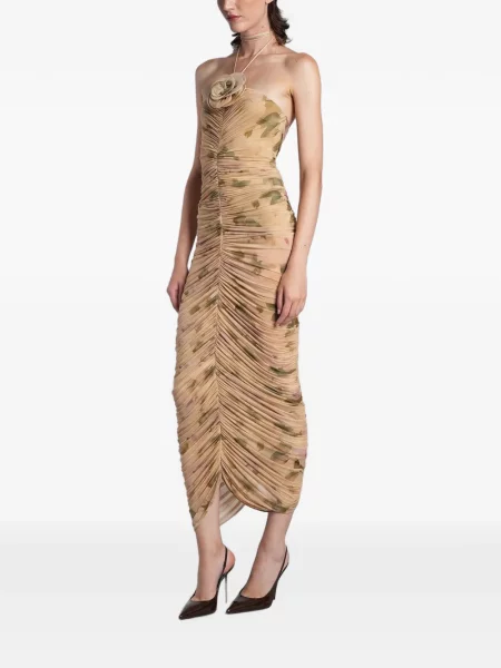 Rochie midi Magda Butrym cu model floral cu imagine