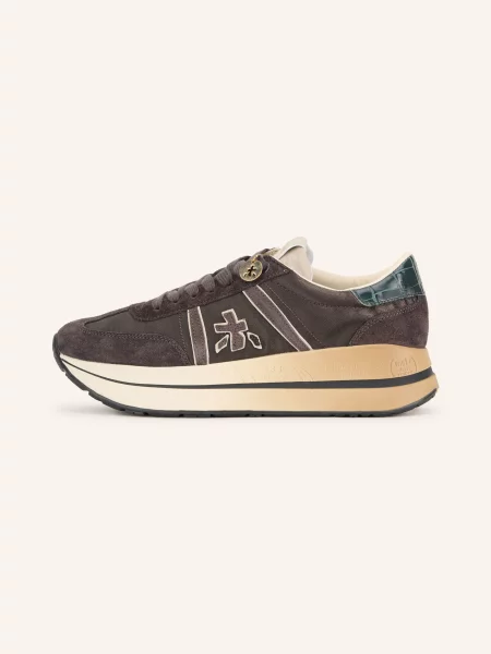 Premiata Sneakersy Bethcoin braun brązowe