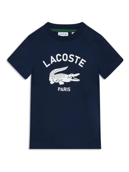 Koszulka dziecięca Lacoste niebieska