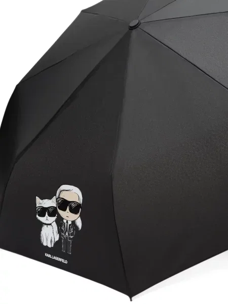 Ομπρέλα Karl Lagerfeld μαύρο