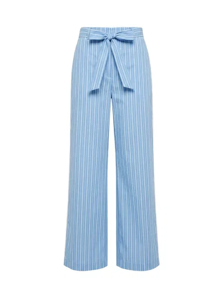 Guido Maria Kretschmer Pantaloni cutați Dana albastru deschis alb