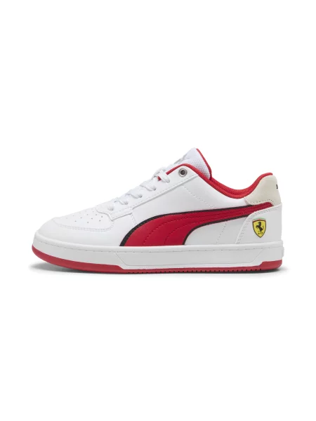 PUMA Młodzieżowe sneakersy Scuderia Ferrari Caven Buty biały