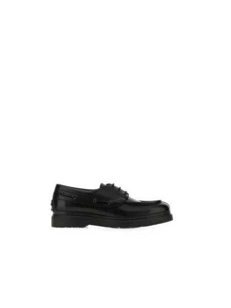 Półbuty Tod's skórzane czarne