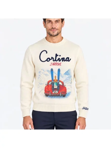 Sweter Mc2 Saint Barth wełniany