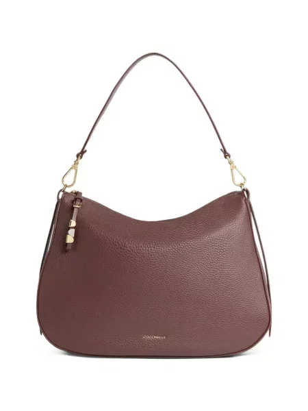 Geantă shopper Coccinelle din piele maro