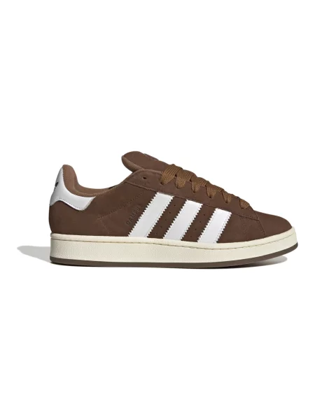 Sneakersy Adidas Campus retro zamszowe brązowe