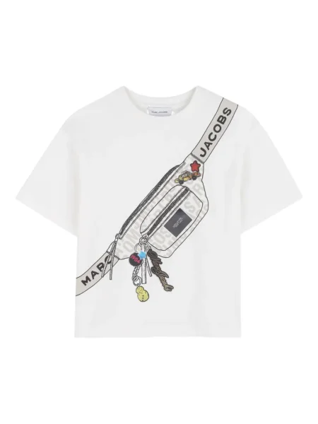 Dětské tričko Marc Jacobs bílé