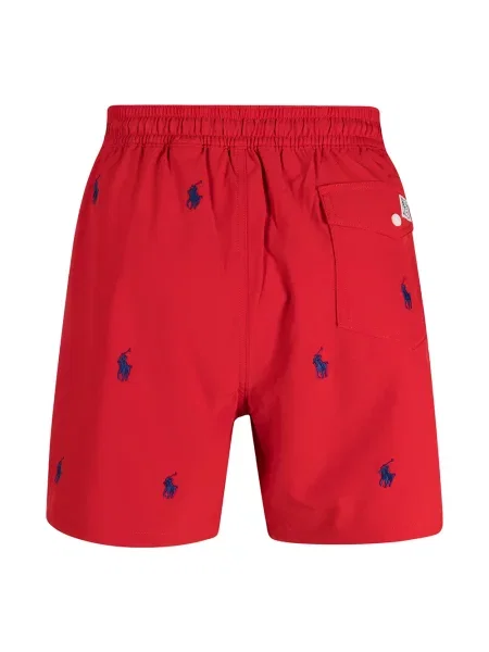 Kąpielówki Polo Ralph Lauren czerwone