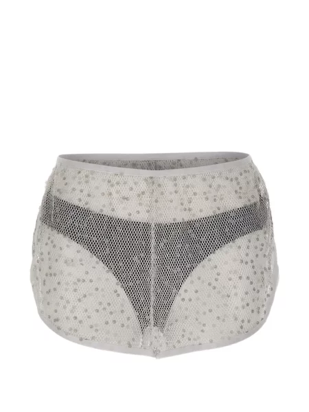 Класически шорти Adidas на райета с ресни кафяво