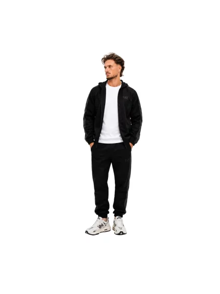 Komplet dresowy Emporio Armani czarny