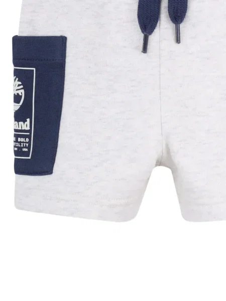 Dětské kraťasy Timberland šedé