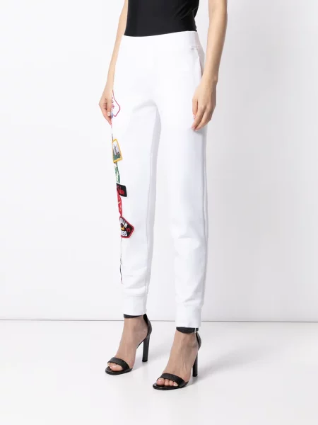 Bėgimas kelnės Dsquared2 balta