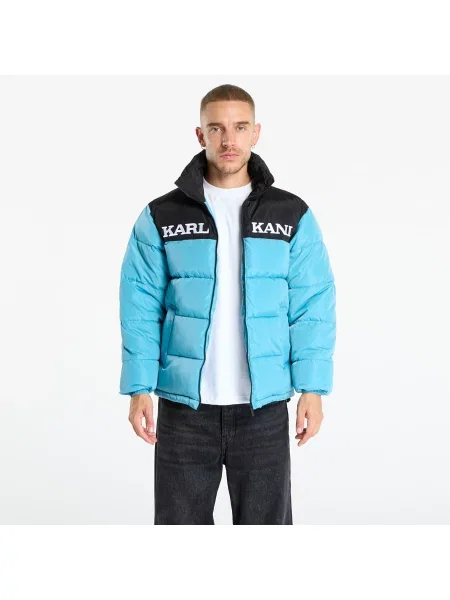 Kurtka Karl Kani Retro Essential Puffer Jacket Blue XXL niebieska