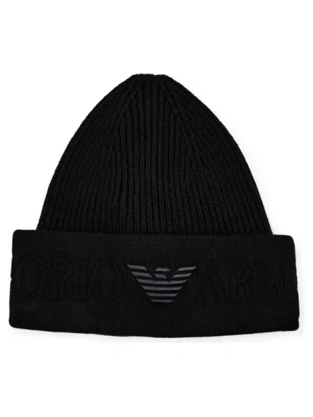 Emporio Armani De lână căciulă negru