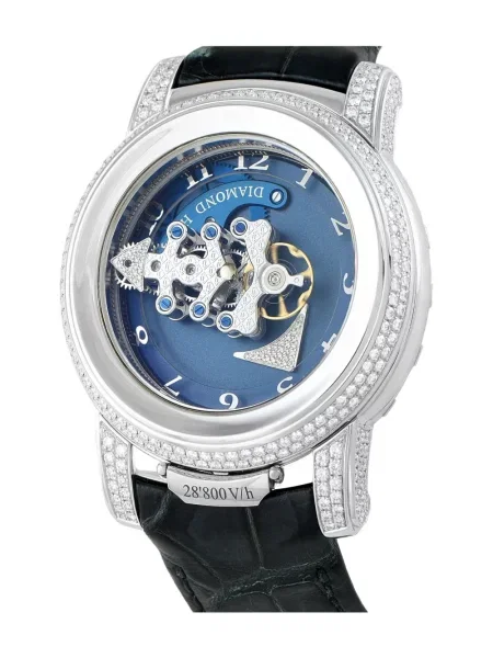 Ceas Ulysse Nardin cu motiv cu inimi albastru