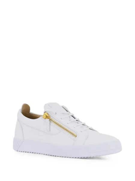 Sneakerși Giuseppe Zanotti Frankie alb