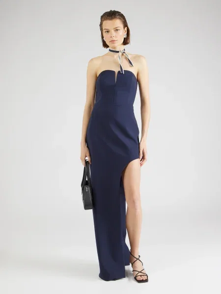 Vera Mont Rochie de seară noapte albastru