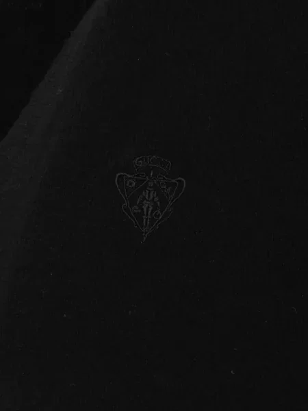 Жилетка Gucci бродирана с V-образно деколте черно