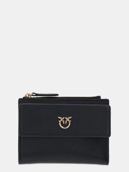 Pénztárca PINKO Compact Wallet . AI PCPL fekete