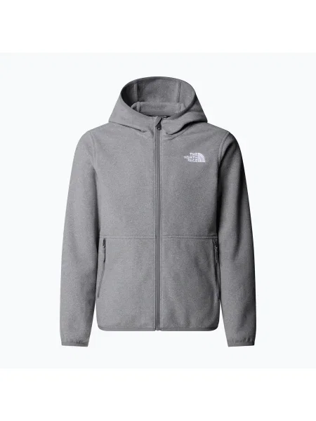 Gyerek kapucnis melegítő felső The North Face szürke