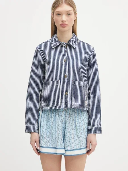 A.P.C. geacă jeans Veste Frida bleumain de tranzitie