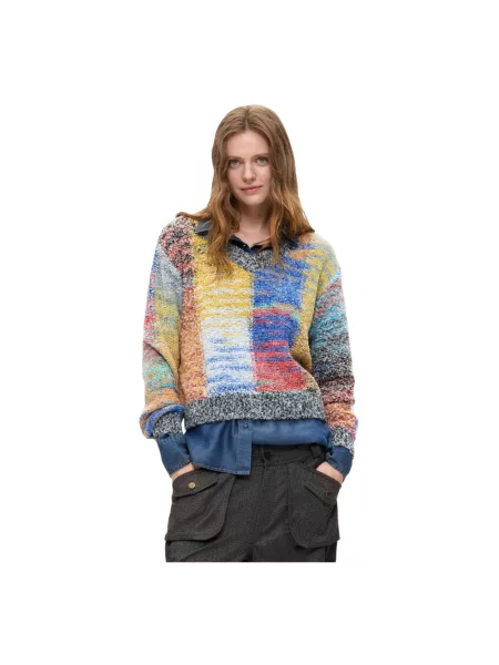 Sweter Desigual wełniany