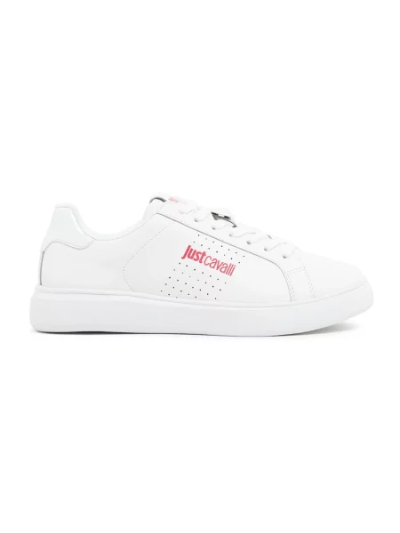 Sneakersy Just Cavalli białe