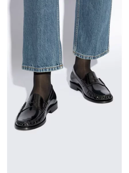 Pantofi loafer Stuart Weitzman negru