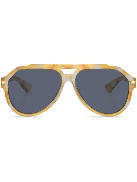 Ochelari de soare Dolce & Gabbana Eyewear cu imagine galben