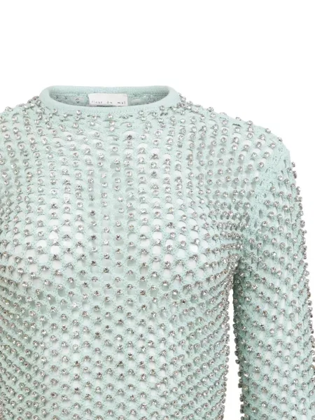 Top Fleur Du Mal lung verde