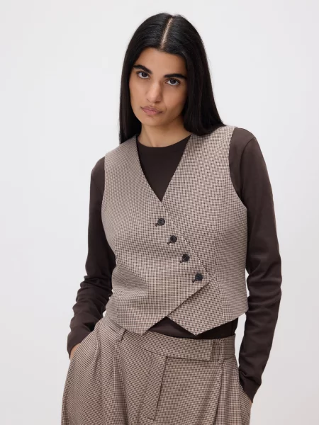 Reserved Асиметричний жилет для костюма різнобарвний 