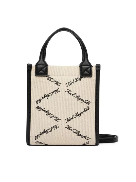 Сумка Karl Lagerfeld бежевая