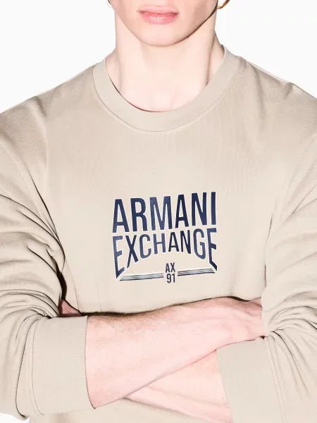 Светр Armani Exchange бежевий