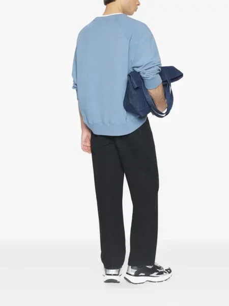 Pantaloni Maison Kitsune negru