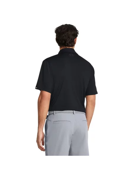 Polo majica Under Armour crna