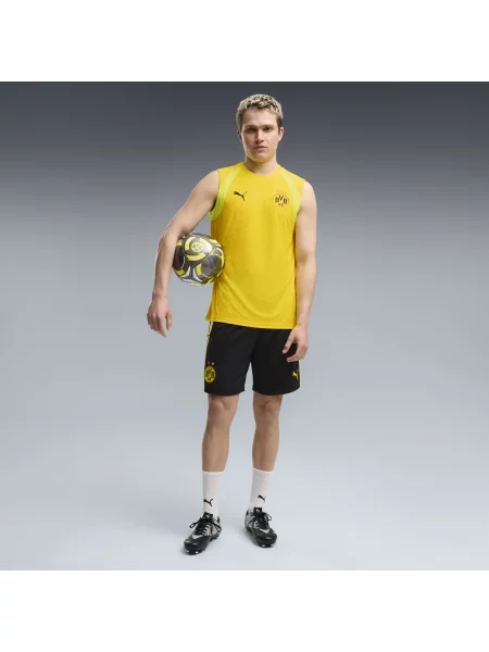 PUMA MÄ™skie szorty treningowe Borussia Dortmund o dopasowanym kroju OdzieÅ¼ S czarny