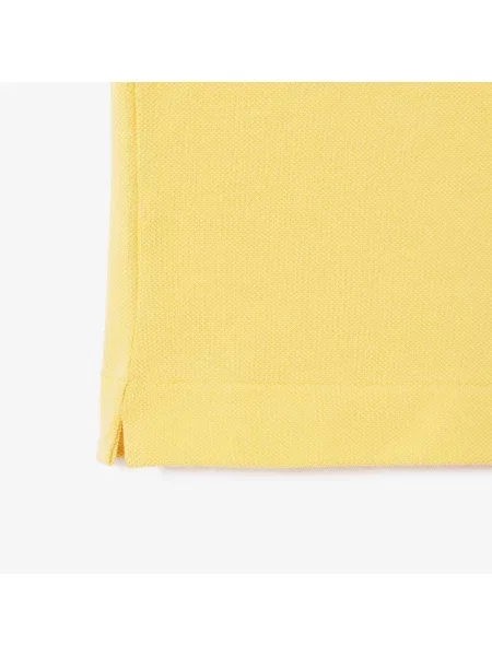 Lacoste Koszulka Polo Oryginał Petit Piqué żółta