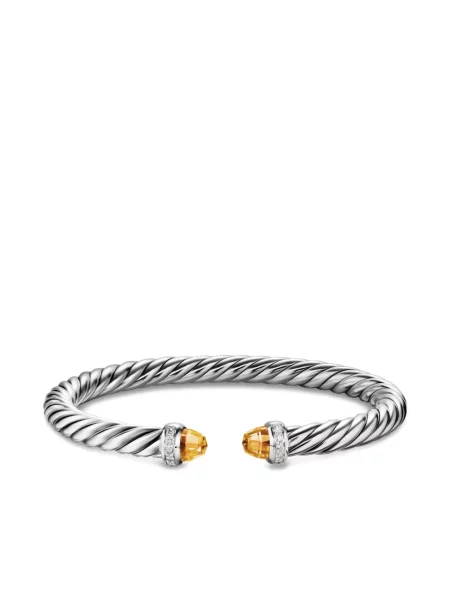 Brăţară David Yurman argintiu