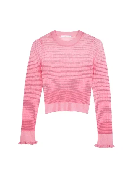 Lniany sweter Cecilie Bahnsen różowy