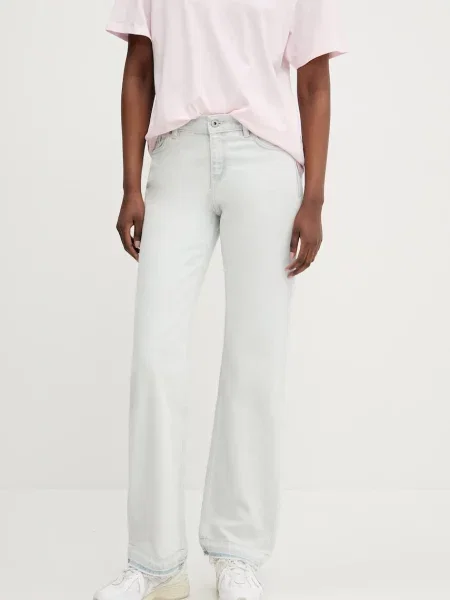 Džíny Hugo Blue high waist modré