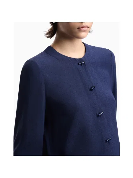 Kurtka Emporio Armani niebieska