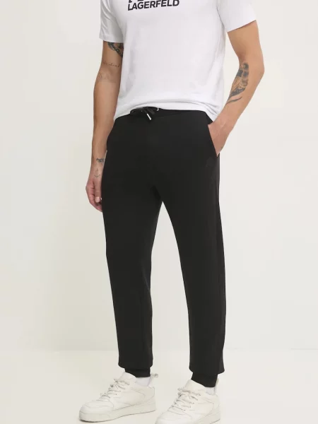 KARL LAGERFELD Spodnie dresowe czarny