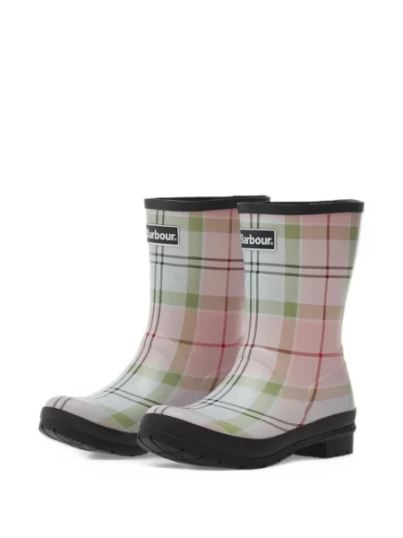 Botki Barbour białe